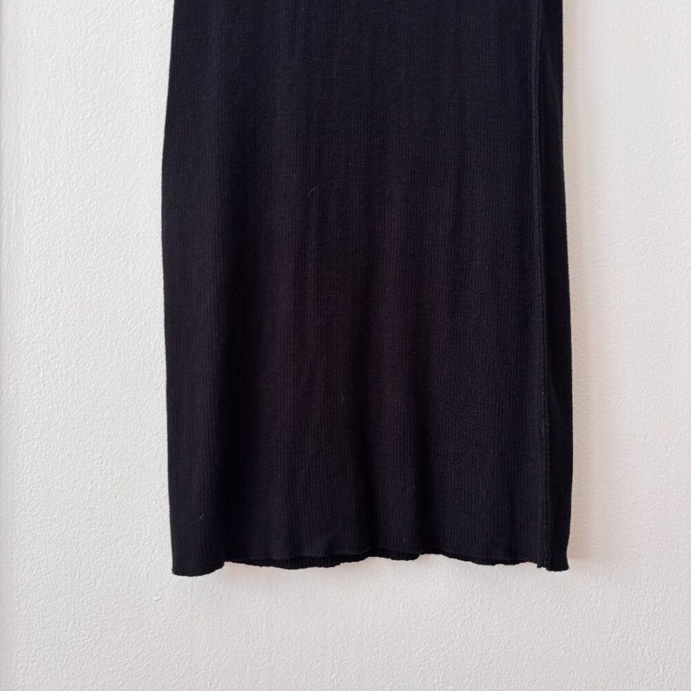 Free People Golden Hour Midi Pencil Skirt in Black - Picture 7 of 8